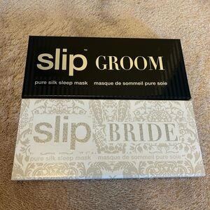 SLIP sleep masks bride and groom
